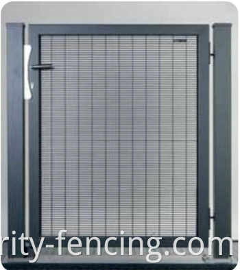 Nuovo sistema di ringhiera per pannello a maglie di filo saldato 358 recinzione anti -arrampicata decorativa per piscina per giardini di appartamenti in cortile della villa